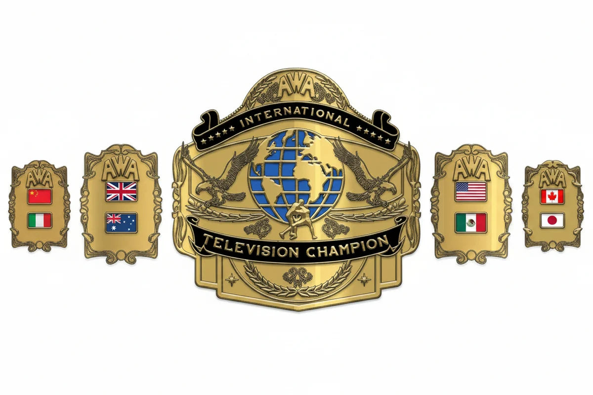 WGB-01 Custom Design Championship Belt – Personalized Wrestling Title Belt