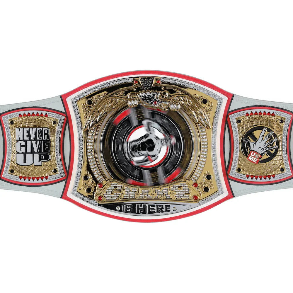 John Cena WWE autographed Farewell Tour 2025 Dayton limited edition replica title belt