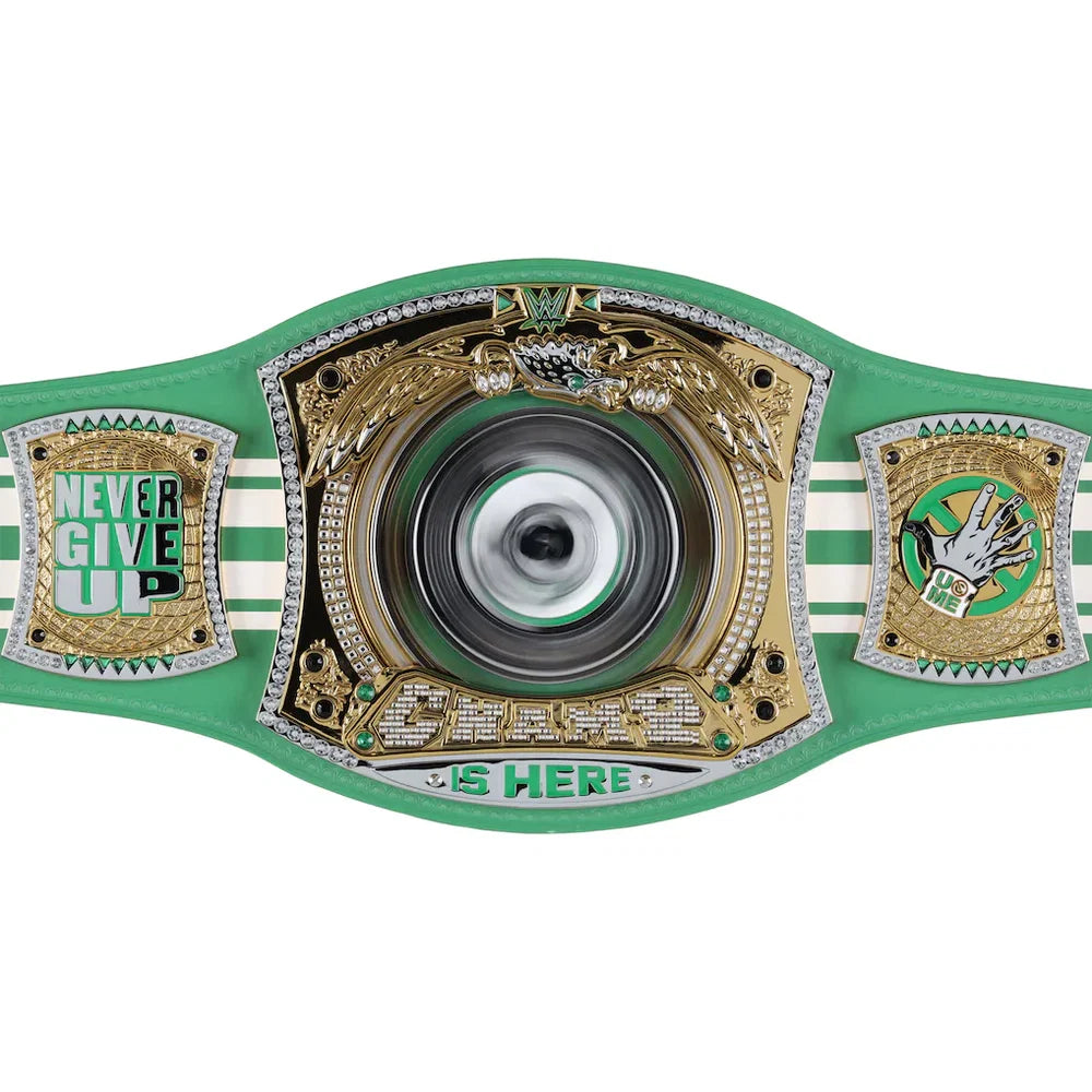 John Cena WWE autographed Farewell Tour 2025 Boston limited edition replica title belt