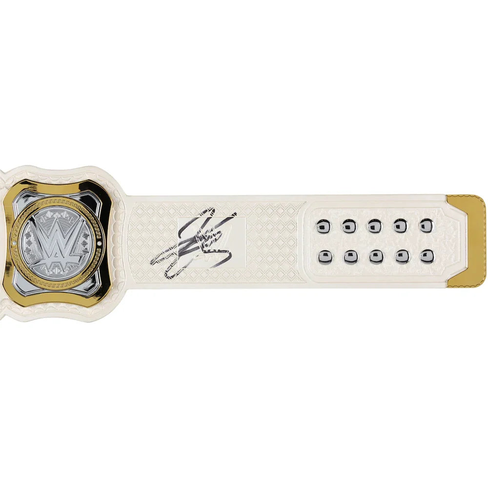 Asuka and Kairi Sane Kabuki Warriors autographed WWE Women's Tag Team Championship replica title belt