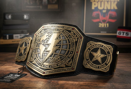 CM Punk Signature Series WWE Championship Replica Title Belt