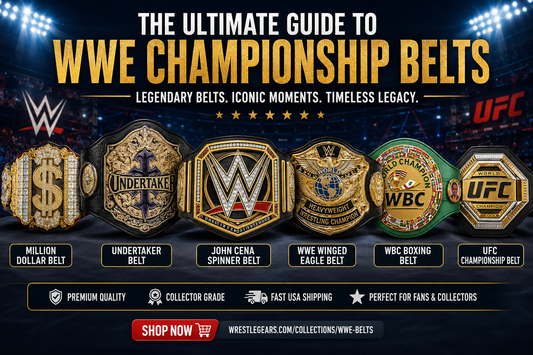 From the Million Dollar Belt to the WWE Winged Eagle Belt