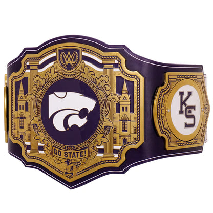 Kansas State Wildcats WWE Legacy Title Belt championship-style college sports collectible