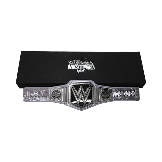 WrestleMania 42 Desktop Title Belt