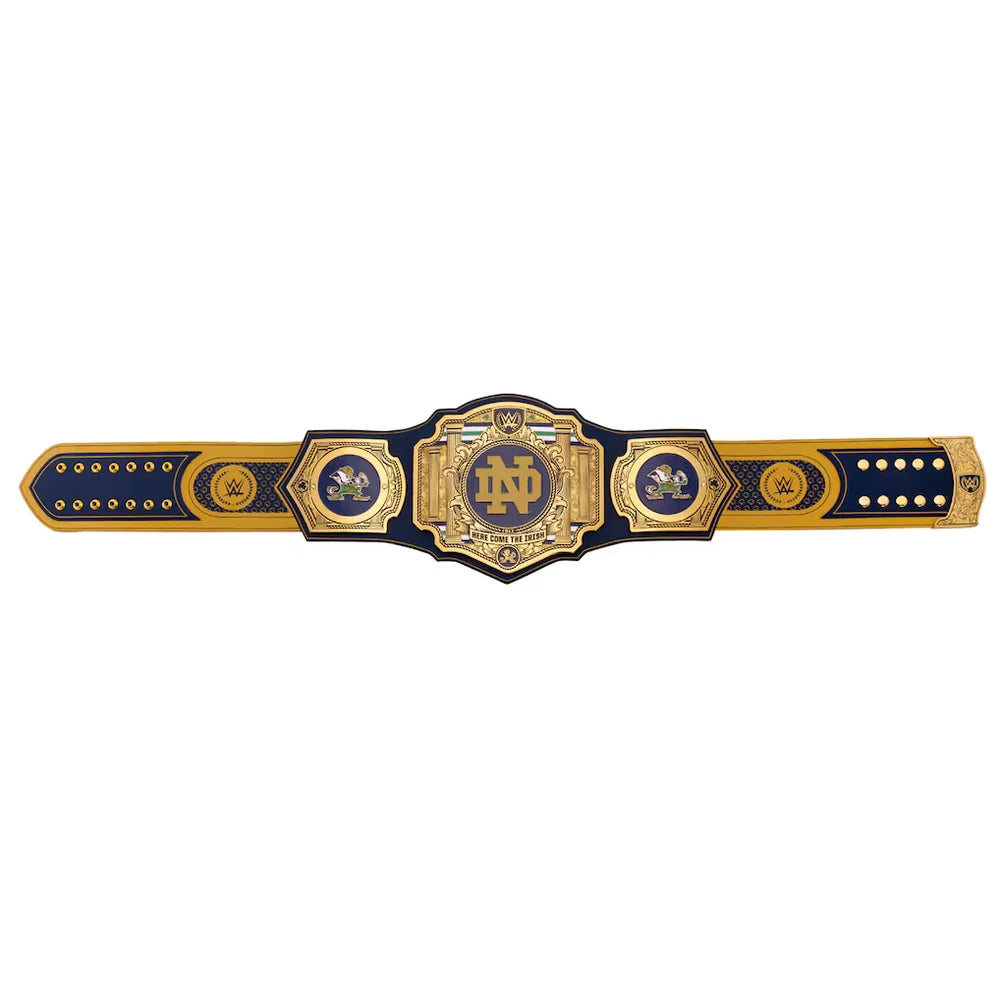 Notre Dame Fighting Irish WWE Legacy Championship Title Belt