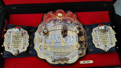 IWGP V4 Heavyweight Zinc Championship Belt Replica