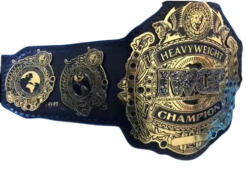 IWGP Heavyweight Championship Belt with 4MM Zinc Plates
