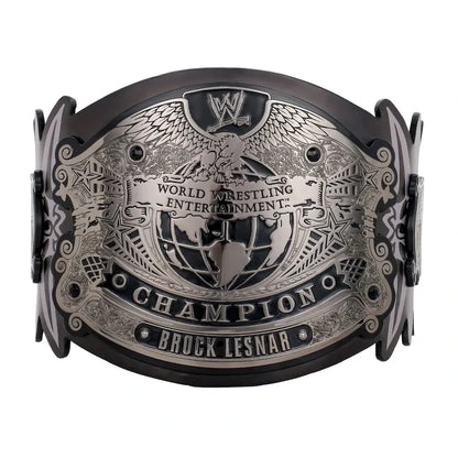 WWE championship belt with detailed design on a white background