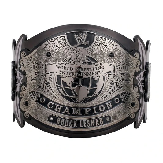 WWE championship belt with detailed design on a white background