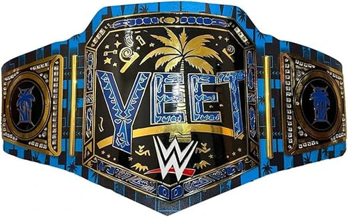 Jey Uso Yeet Undisputed Championship Replica Wrestling Belt