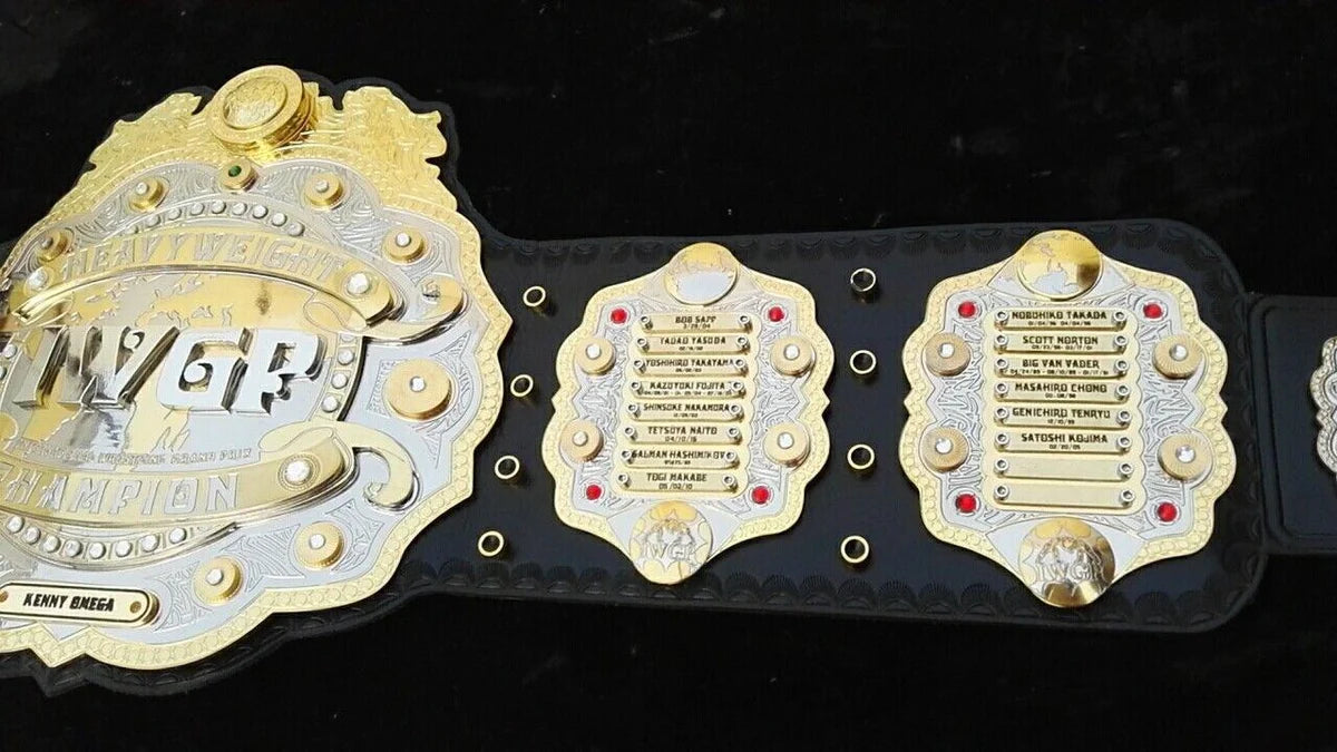 IWGP V4 Heavyweight Zinc Championship Belt Replica
