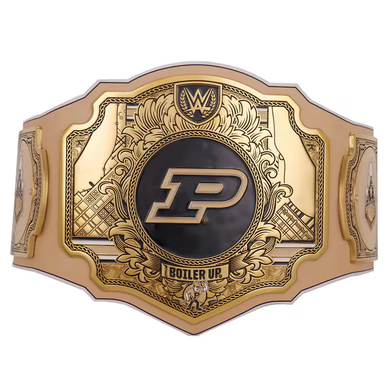 Purdue Boilermakers Legacy Title Belt with Premium Leather Strap