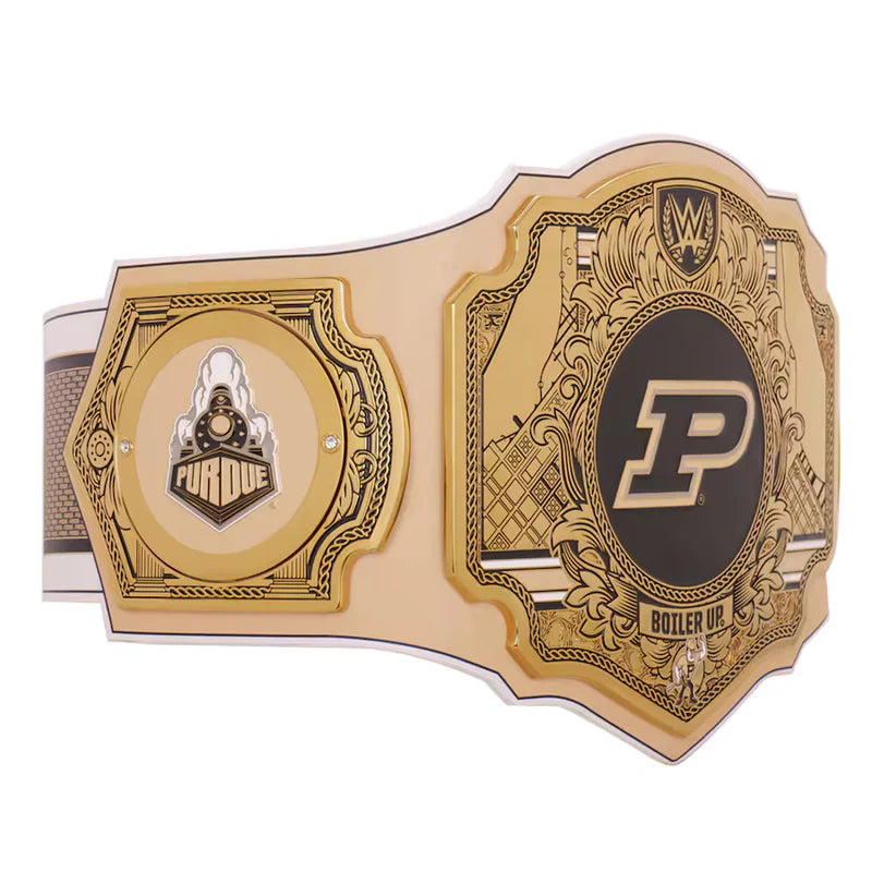 Purdue Boilermakers Legacy Title Belt with Premium Leather Strap