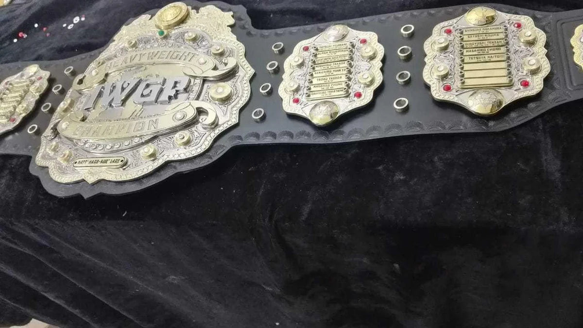 IWGP V4 Heavyweight Zinc Championship Belt Replica