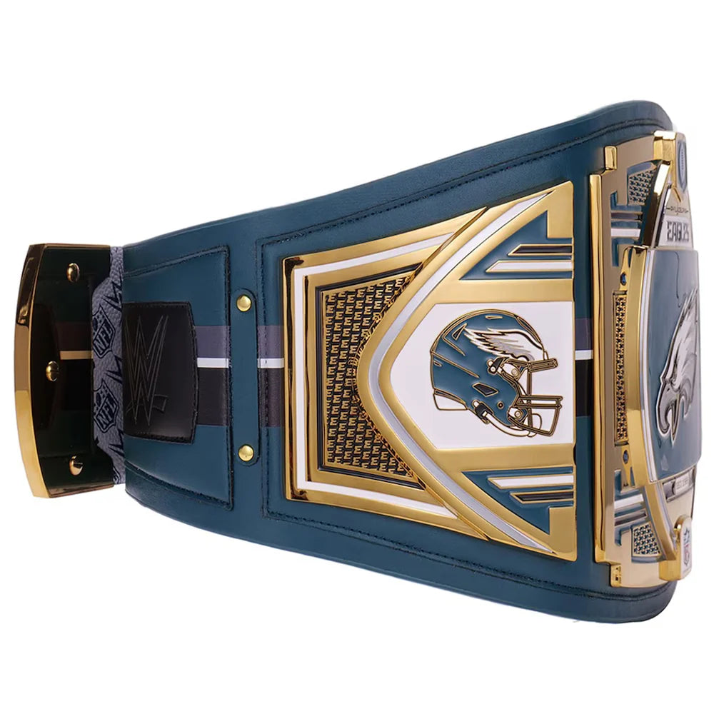 Philadelphia Eagles WWE Legacy Title Belt for NFL Football Fans