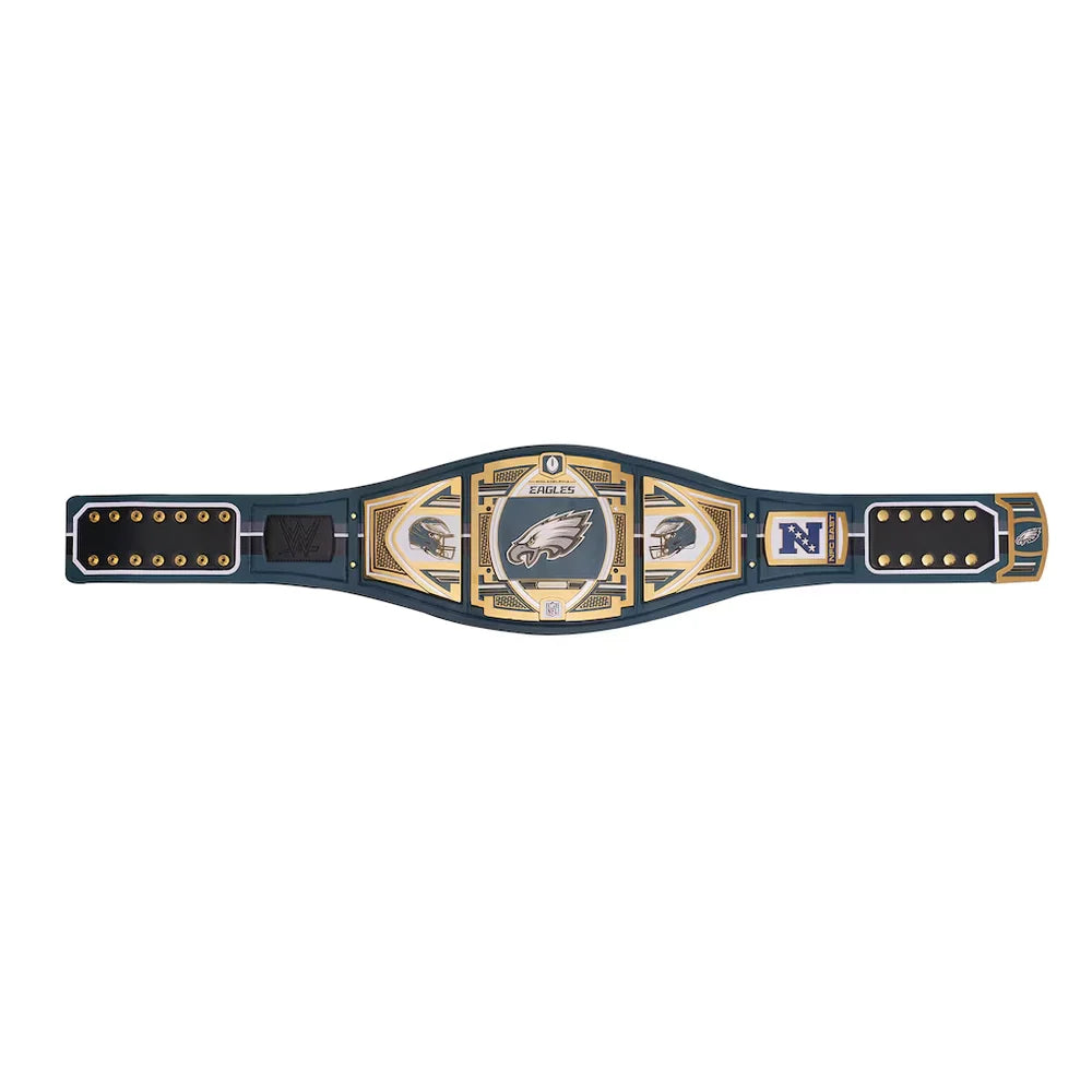 Philadelphia Eagles WWE Legacy Title Belt for NFL Football Fans