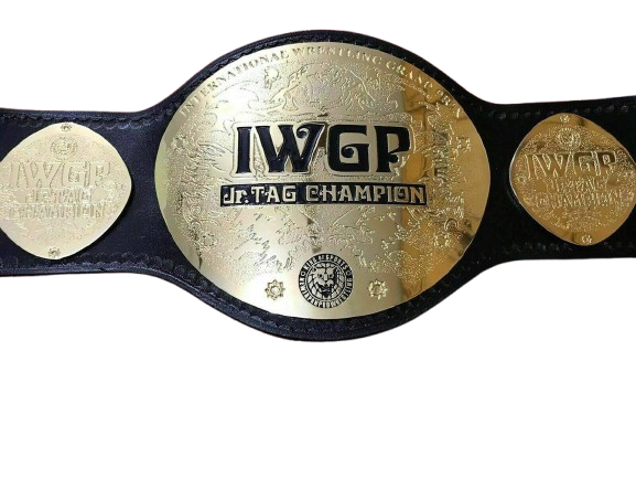 IWGP Jr. Tag Team 24K Gold Championship Belt Replica