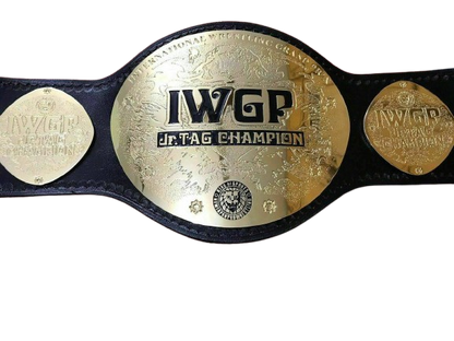 IWGP Jr. Tag Team 24K Gold Championship Belt Replica