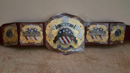 IWGP United States Double Stacked Championship Belt Replica