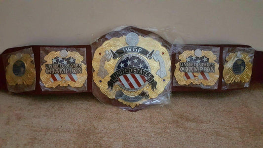 IWGP United States Double Stacked Championship Belt Replica