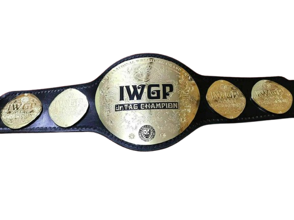 IWGP Jr. Tag Team 24K Gold Championship Belt Replica
