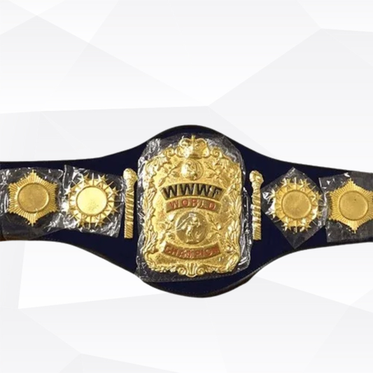 WWF Bruno Sammartino Word Wrestling Championship Title Belt