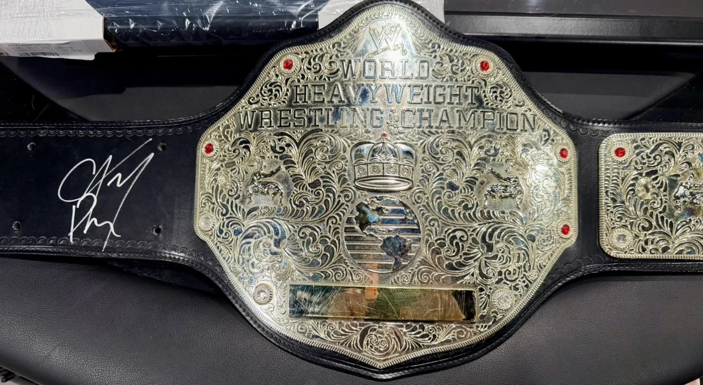 CM Punk WWE World Heavyweight Championship Replica Title Belt