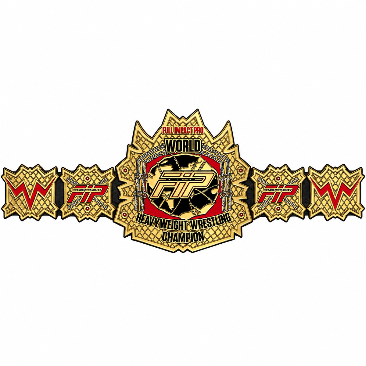 Custom Design FIP Heavyweight Championship Belt