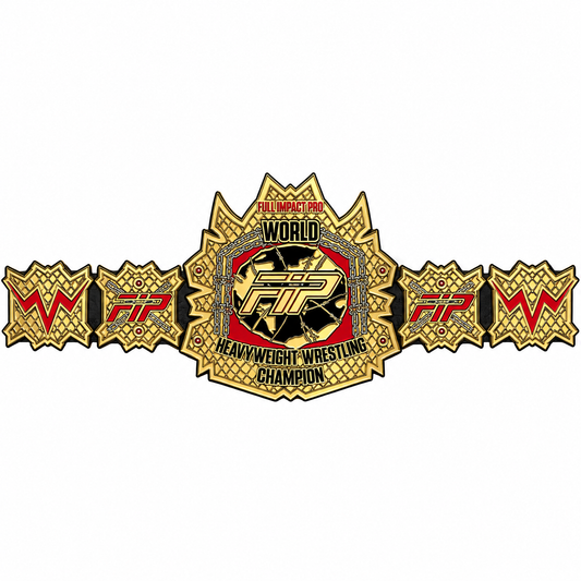 Custom Design FIP Heavyweight Championship Belt