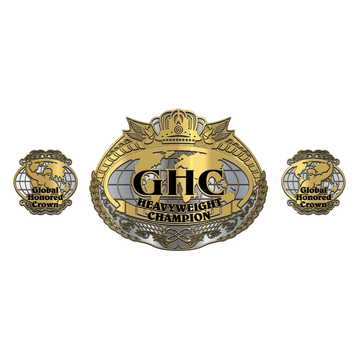 GHC Heavyweight Custom Design Championship Belt