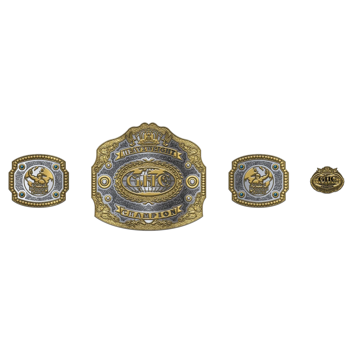 Heavyweight GHC Custom Design Championship Belt