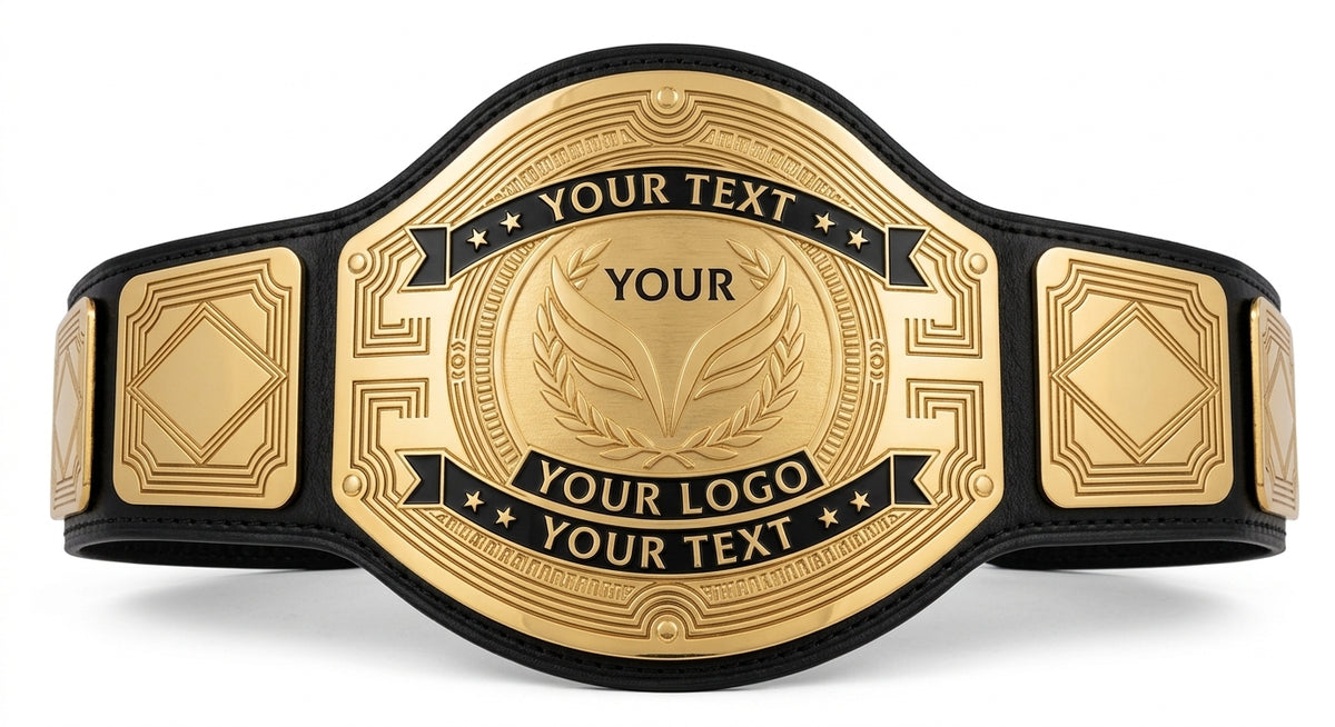 Image Alt Text:
Customizable Personalized Championship Wrestling Belt for All Sports