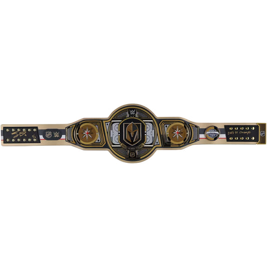 Jack Eichel Vegas Golden Knights Autographed WWE Legacy Title Belt