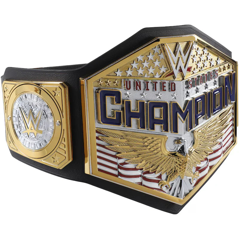 WWE United States Championship belt with eagle design on a white background