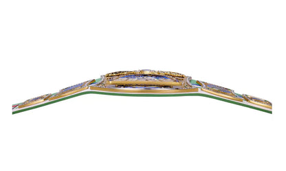 John Cena Farewell Tour 2025 Decorative belt with gold and gemstone accents on a white background