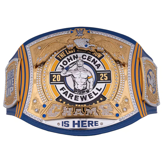 John Cena Final Tour 2025 St. Louis WWE Spinner Championship Belt