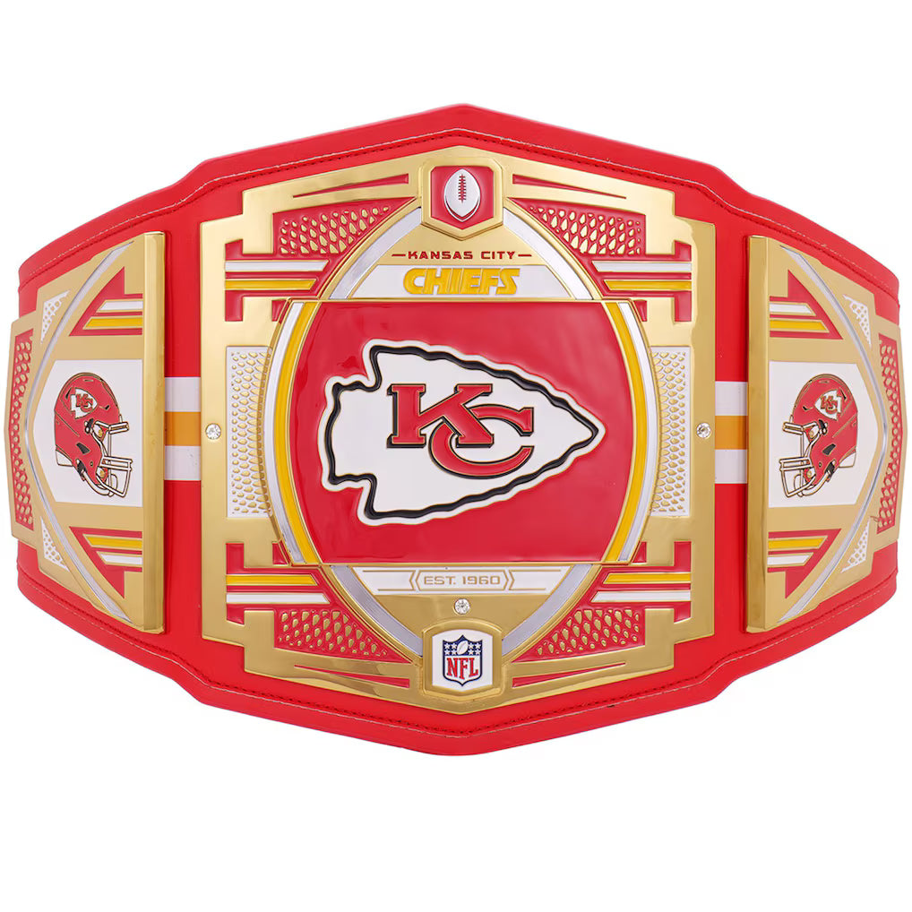 Kansas City Chiefs WWE Replica Legacy Championship Belt