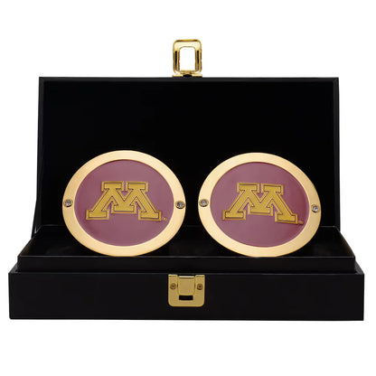 Minnesota Golden Gophers 16MM Replica Side Plate Box Set