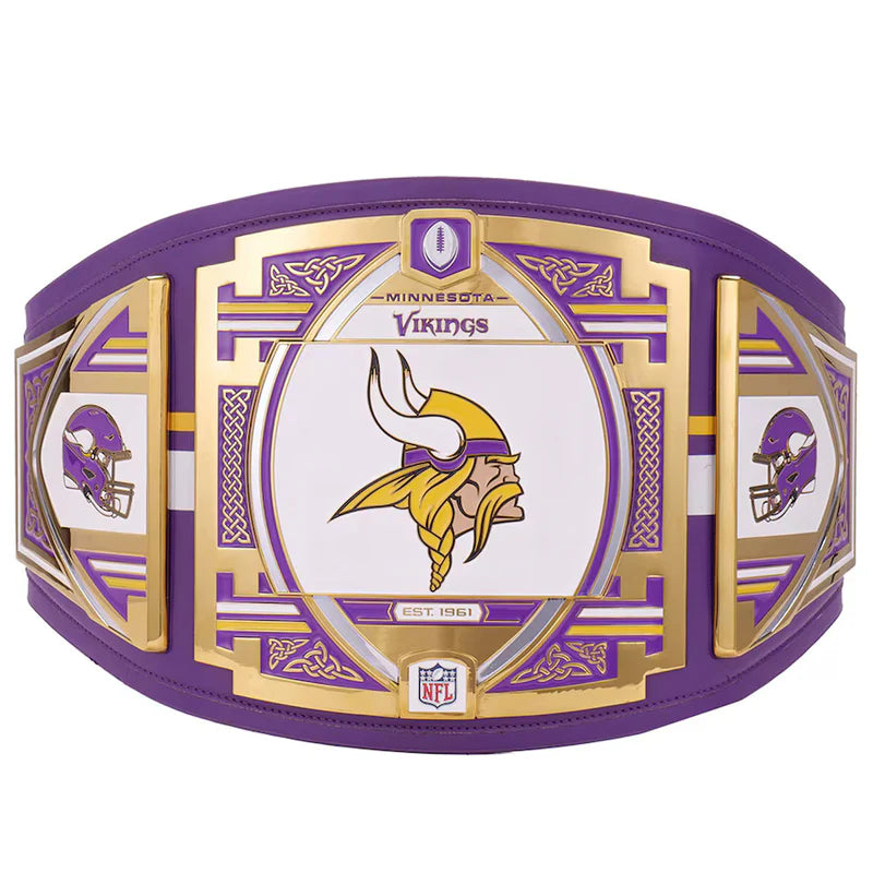 Minnesota Vikings WWE Legacy Elite Championship Replica Belt