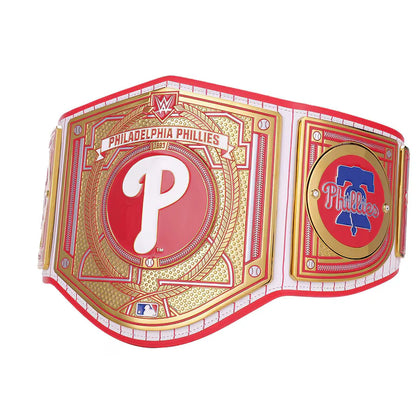 WWE Philadelphia Phillies championship belt on a white background