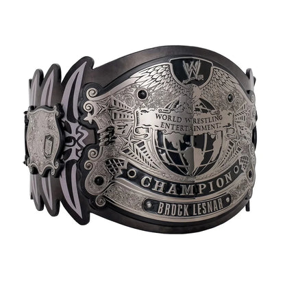 WWE championship belt with detailed design on a white background