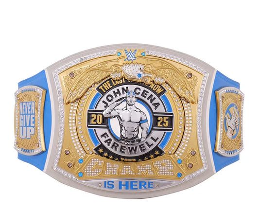 Grand Rapids Exclusive John Cena Farewell Tour 2025 Spinner Championship Replica Title