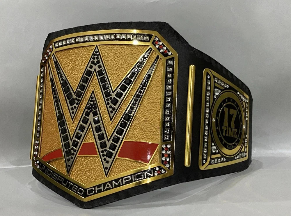 WWE championship belt on a white background
