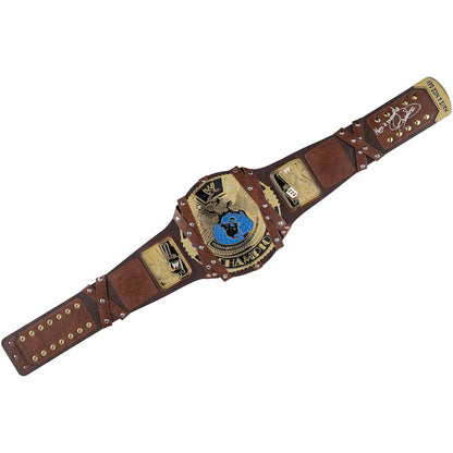 Mankind WWE Autographed Signature Series Replica Title Belt