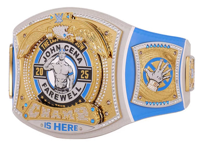 Grand Rapids Exclusive John Cena Farewell Tour 2025 Spinner Championship Replica Title