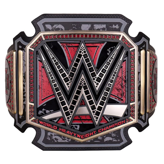 WWE World Heavyweight Championship belt on a white background