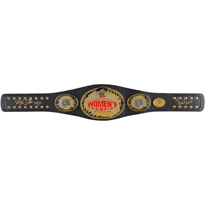 Trish Stratus & Lita Signed WWE Women’s Championship Attitude Era Replica Belt