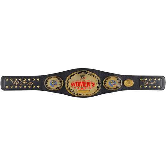 Trish Stratus & Lita Signed WWE Women’s Championship Attitude Era Replica Belt
