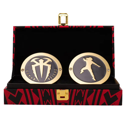 Tribal Chief Edition Roman Reigns 16MM WWE Replica Side Plate Box Set