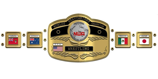 WGB-02 Custom Design Championship Belt – Personalized Wrestling Title Belt